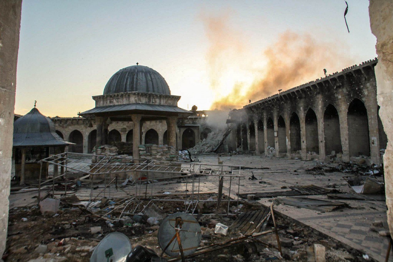 Aleppo-Great-Mosque - Blue Shield Danmark